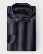 Midnight Stripe Formal Shirt