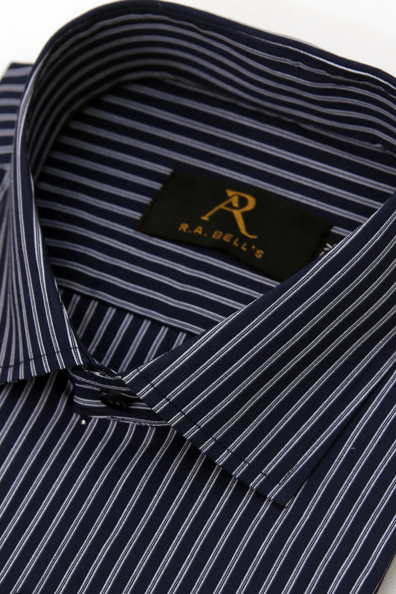 Midnight Stripe Formal Shirt