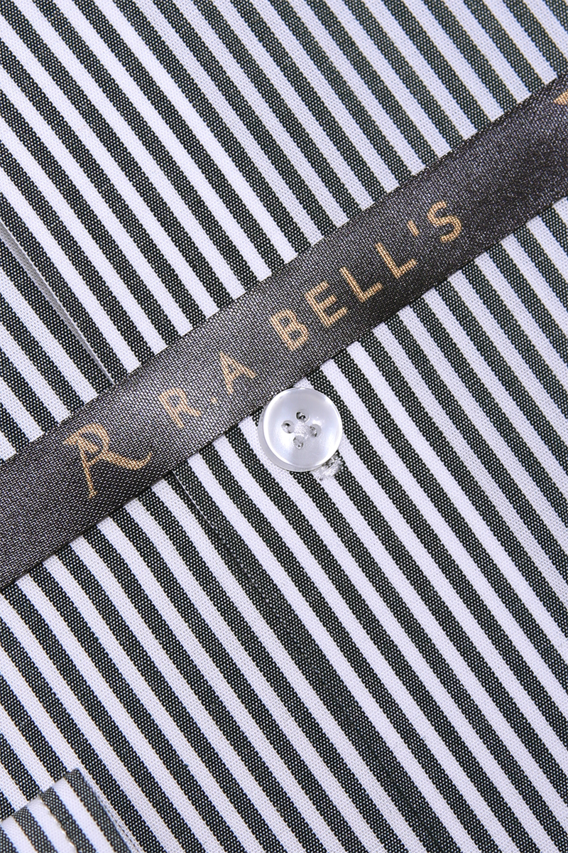 Charcoal Prestige Stripe Shirt