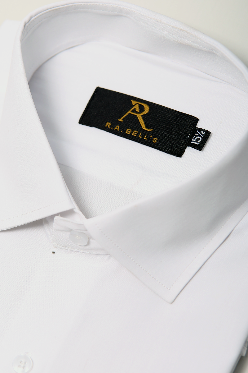 White Classic Formal Shirt