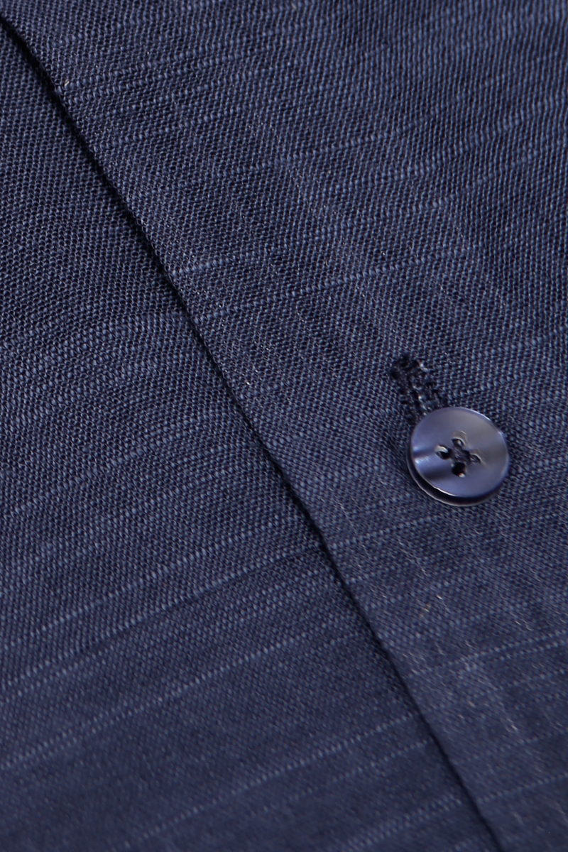 Navy Blue Texture Shirt