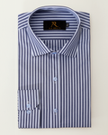 Monarch Blue Stripe Shirt