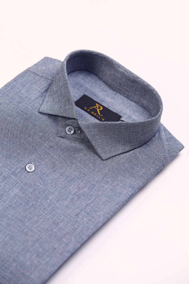 Steel Lilac Chambray Shirt