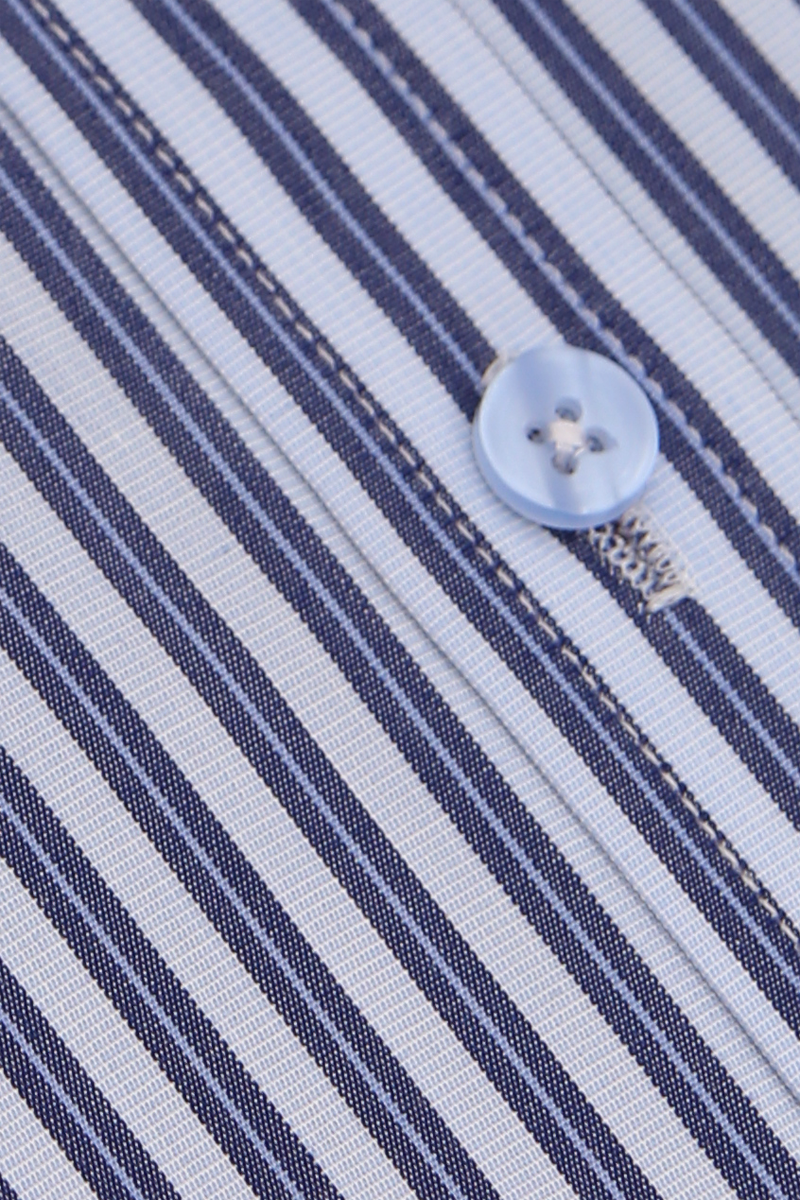 Monarch Blue Stripe Shirt