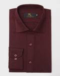 Wine Red Texture Shirt