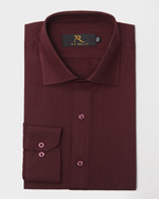 Wine Red Texture Shirt
