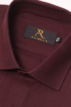 Wine Red Texture Shirt