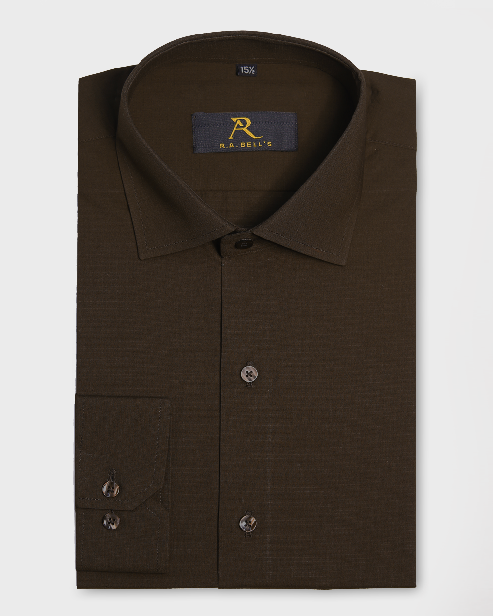 Chocolate Brown Formal Shirt