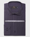 Midnight Lavender Stripe Shirt