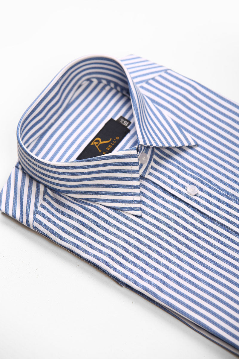 Frosted Indigo Stripe Shirt