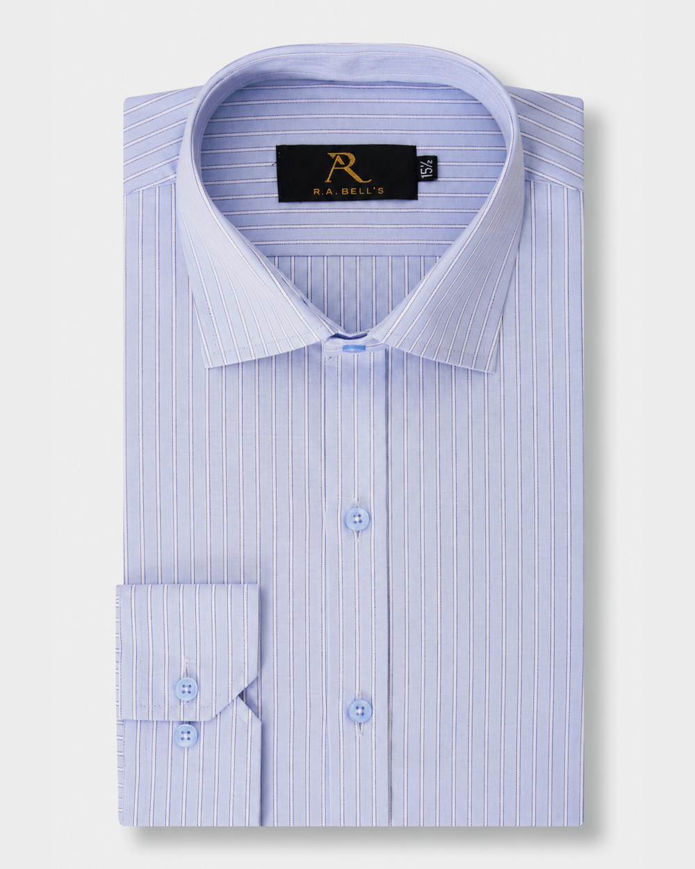 Sky Blue Pinstripe Formal Shirt