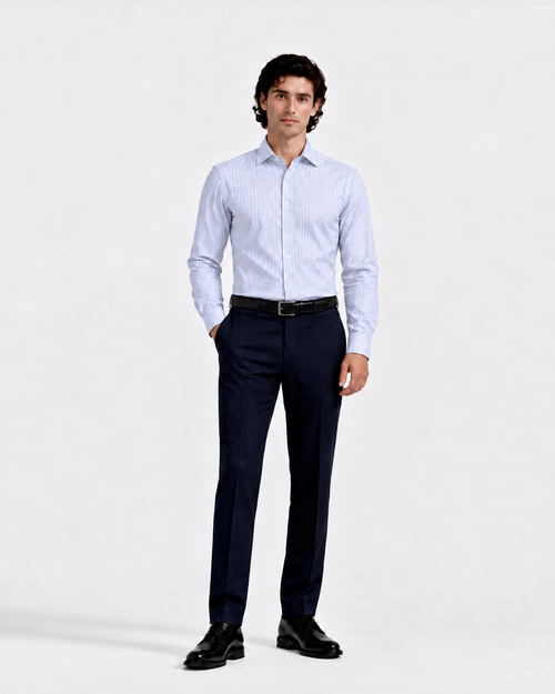 Arctic Stripe Formal Shirt
