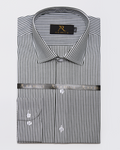 Charcoal Prestige Stripe Shirt