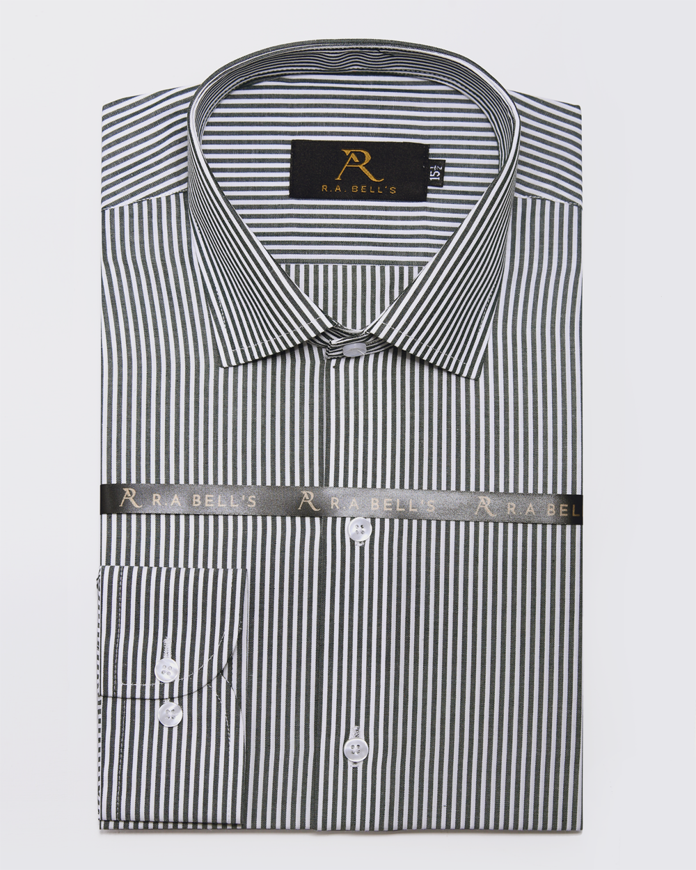 Charcoal Prestige Stripe Shirt