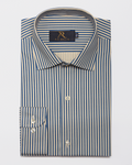 Regal Blue Stripe Shirt