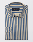 Regal Blue Stripe Shirt