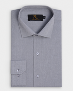 Silver Grey Texture Shirt