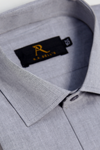 Silver Grey Texture Shirt
