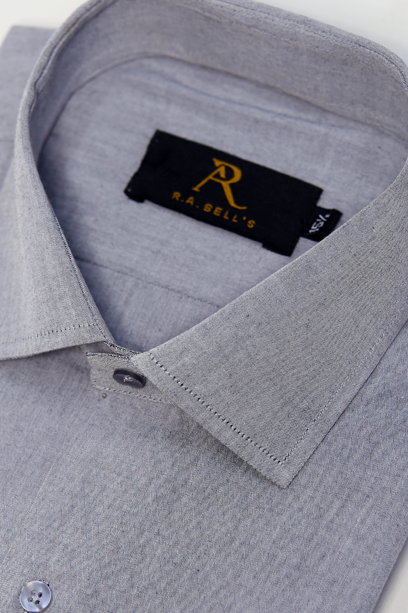 Silver Grey Texture Shirt