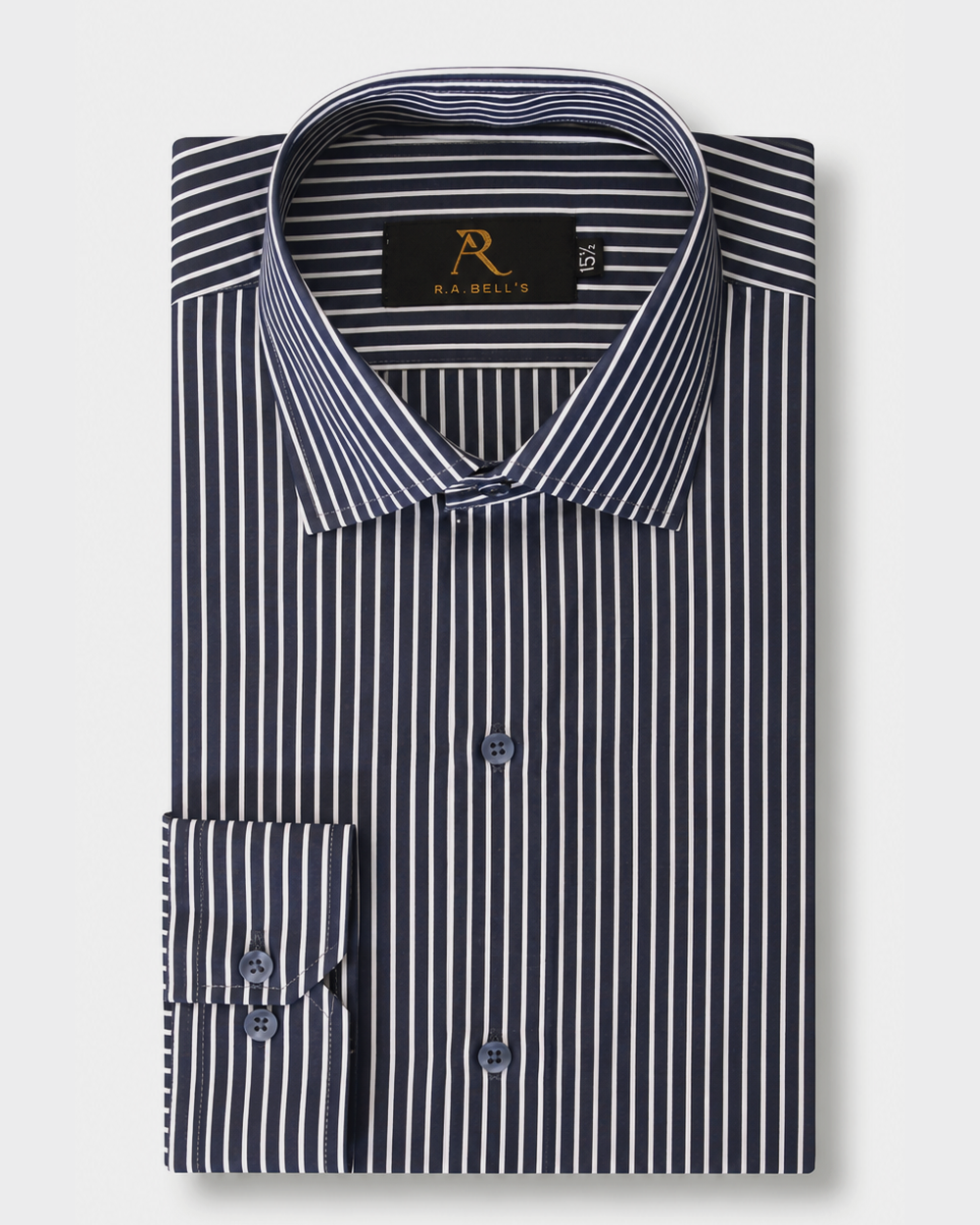 Prestige Navy Stripe Shirt