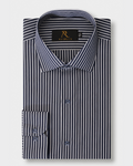 Prestige Navy Stripe Shirt