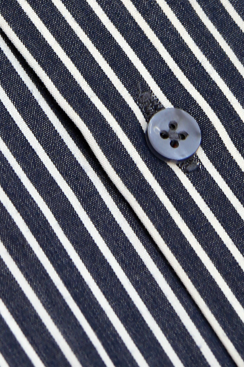 Prestige Navy Stripe Shirt