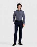 Prestige Navy Stripe Shirt