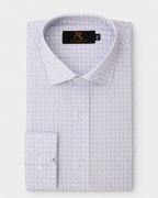 Powder Blue Gingham Shirt