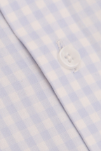 Powder Blue Gingham Shirt