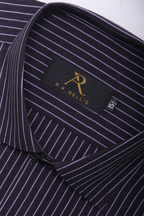 Midnight Lavender Stripe Shirt