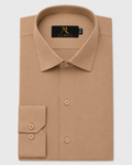 Camel Brown Formal Shirt