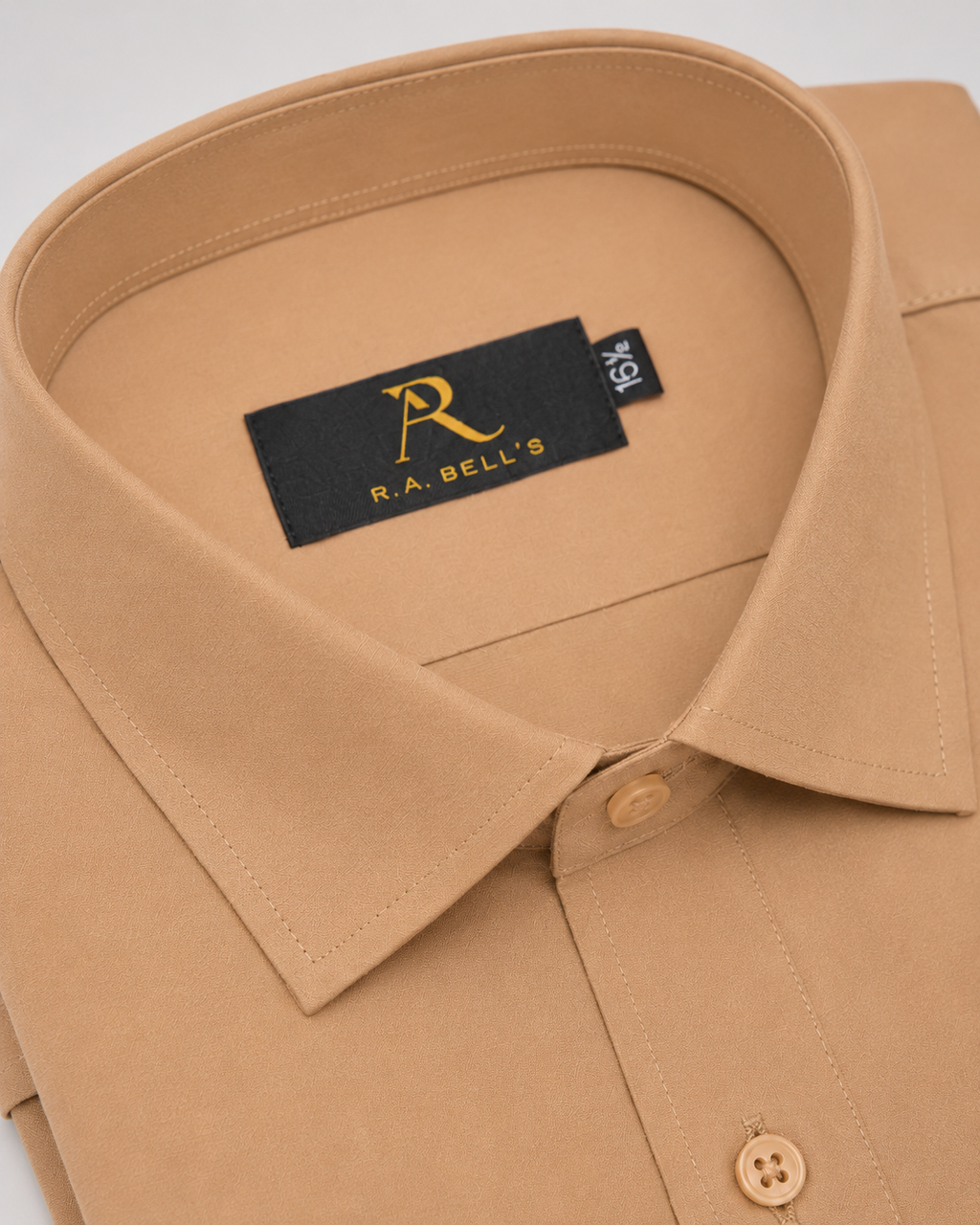 Camel Brown Formal Shirt
