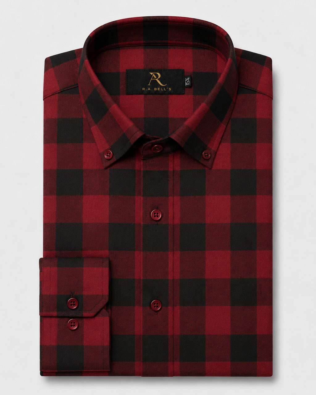 Red & Black Buffalo Check Shirt