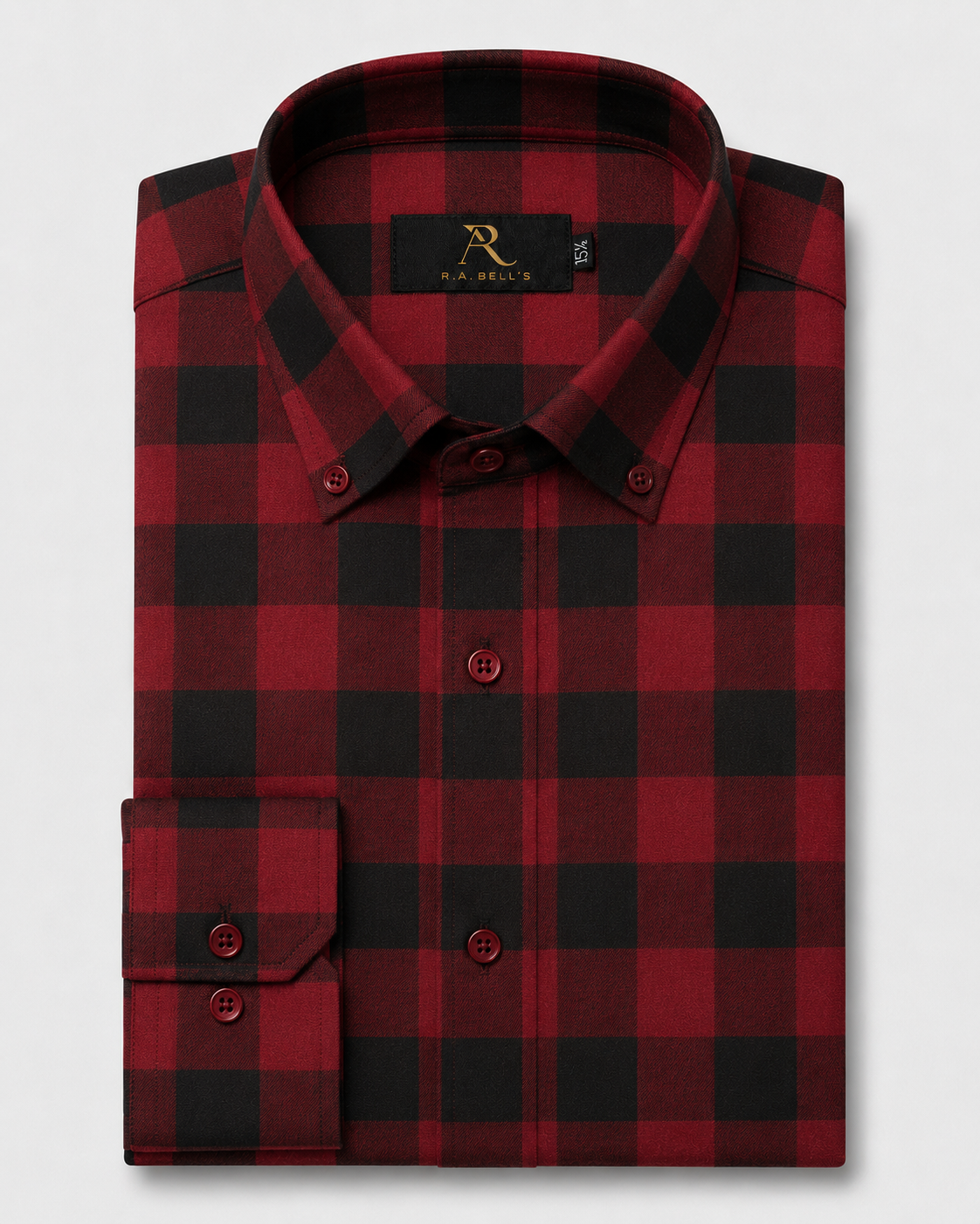Red & Black Buffalo Check Shirt