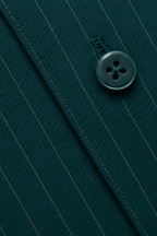 Emerald Pinstripe Formal Shirt