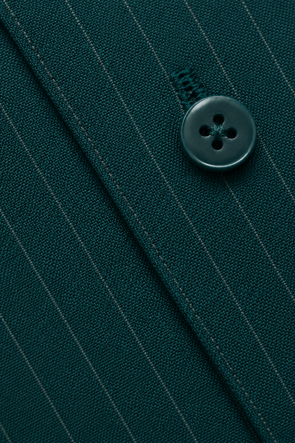 Emerald Pinstripe Formal Shirt