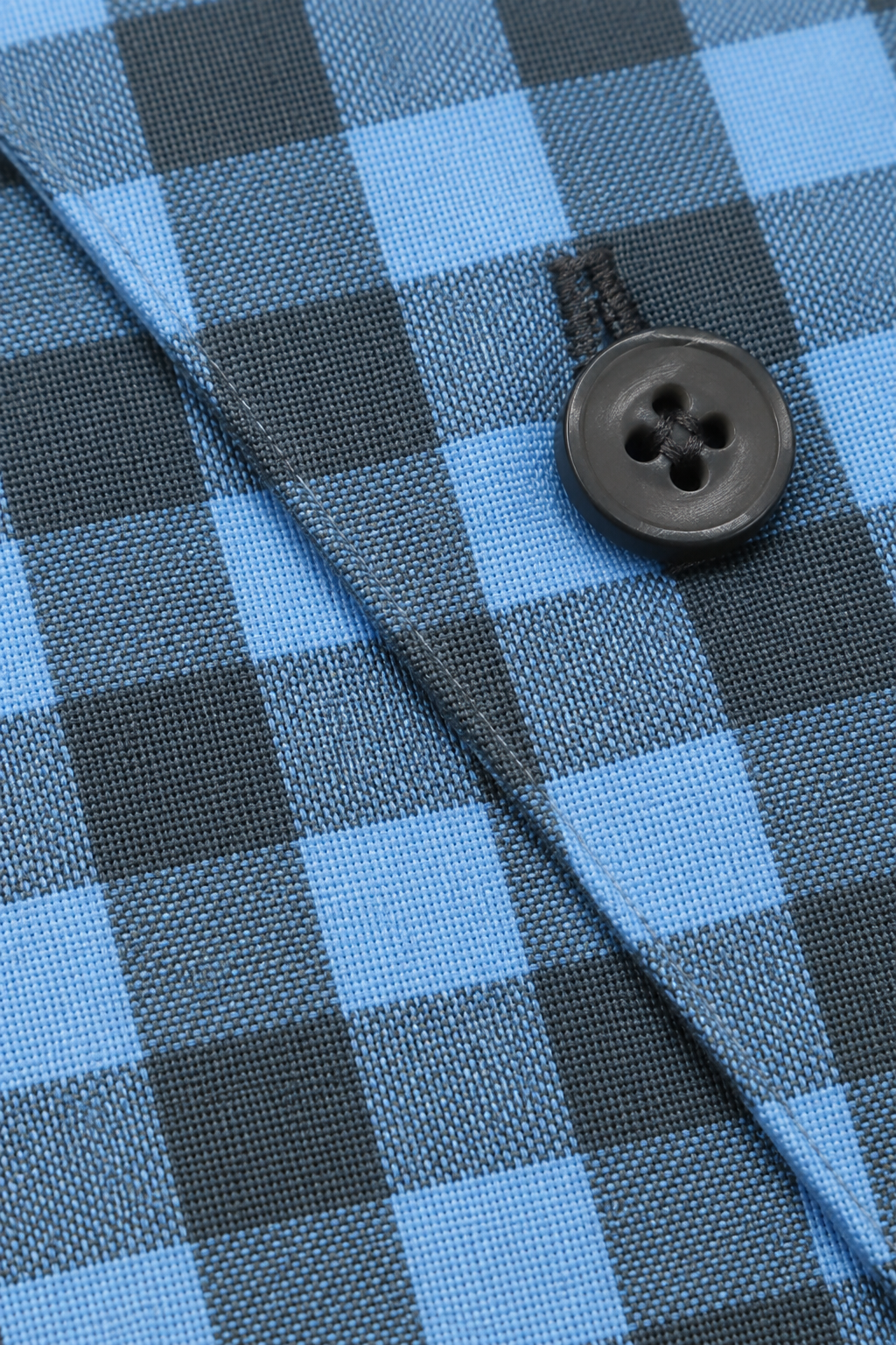 Blue & Charcoal Check Shirt