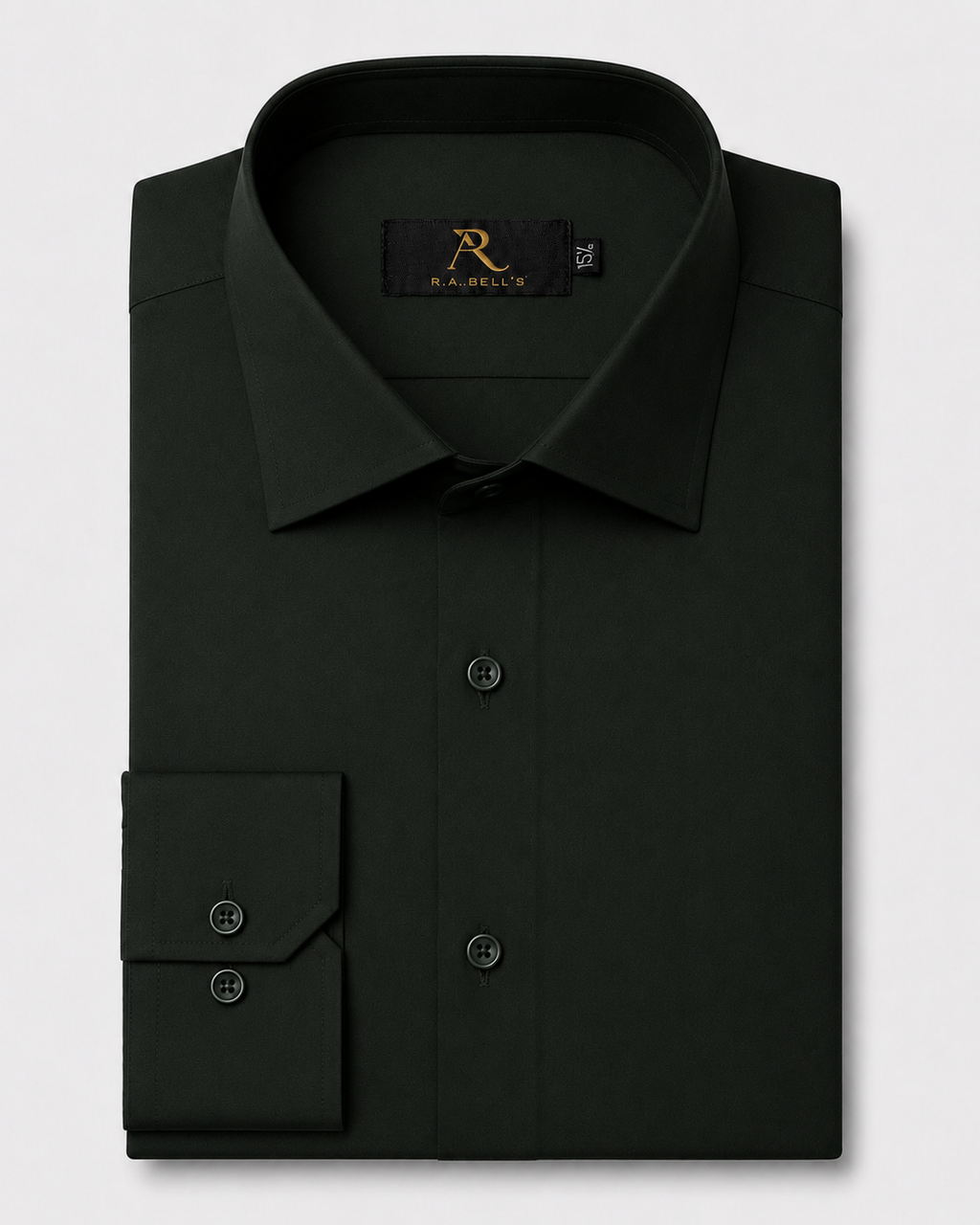 Smoke Olive Plain Shirt