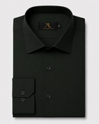Smoke Olive Plain Shirt
