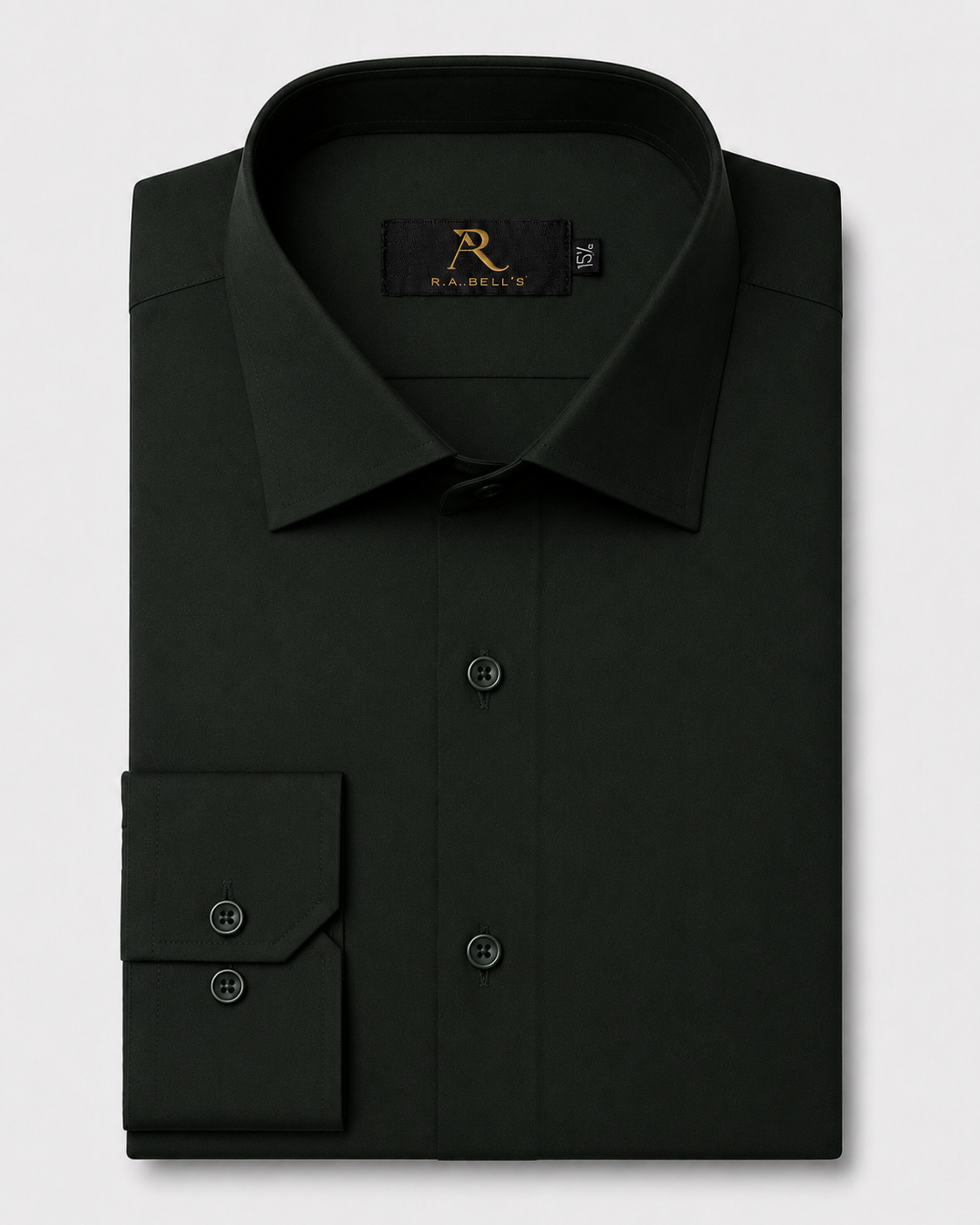 Smoke Olive Plain Shirt