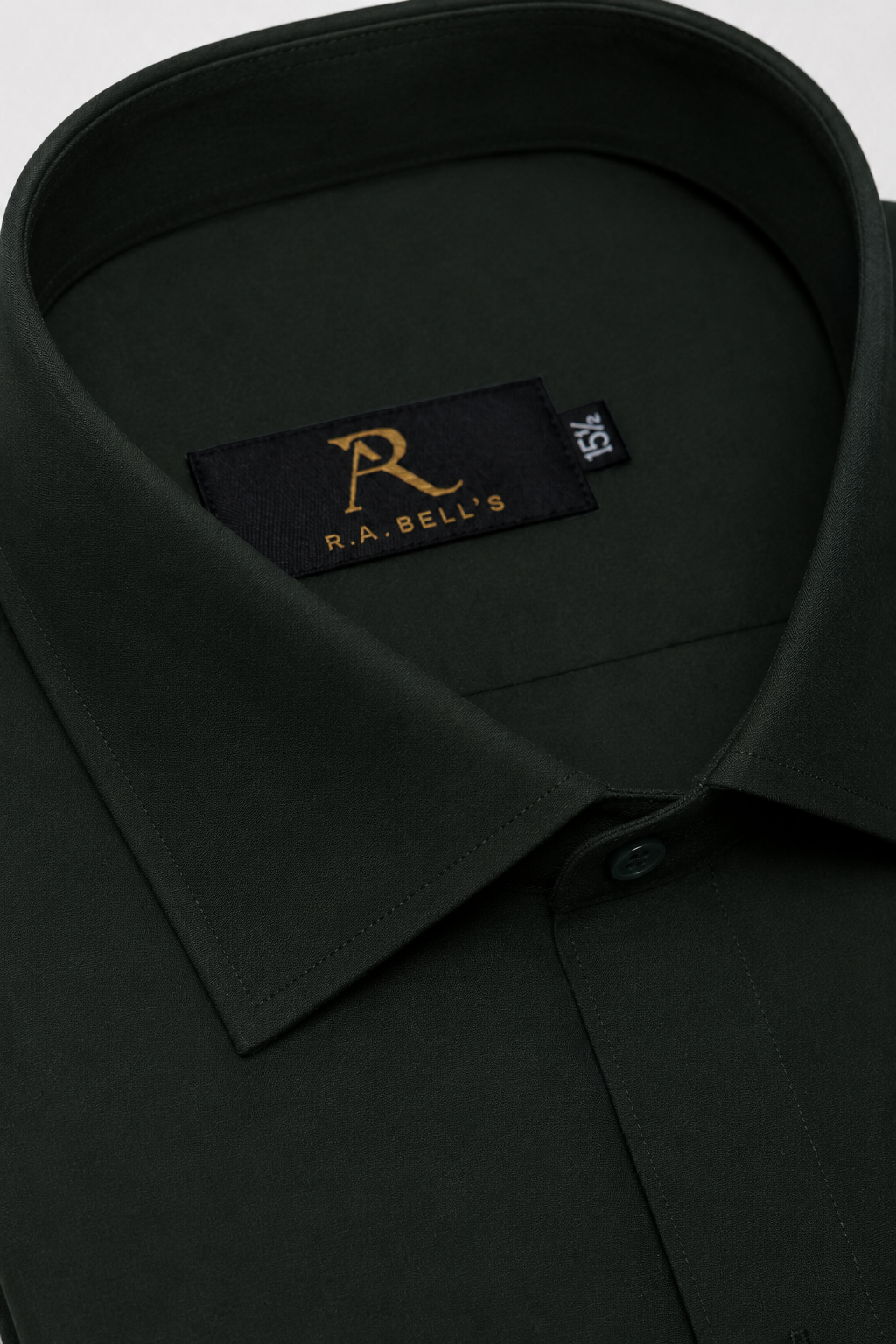 Smoke Olive Plain Shirt