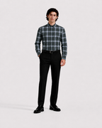 Slate Charcoal check shirt