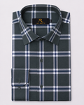 Slate Charcoal check shirt
