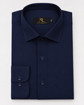 Navy Blue Plain Shirt