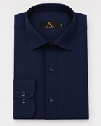 Navy Blue Plain Shirt