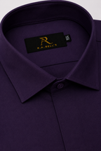 Phantom Purple Plain Shirt