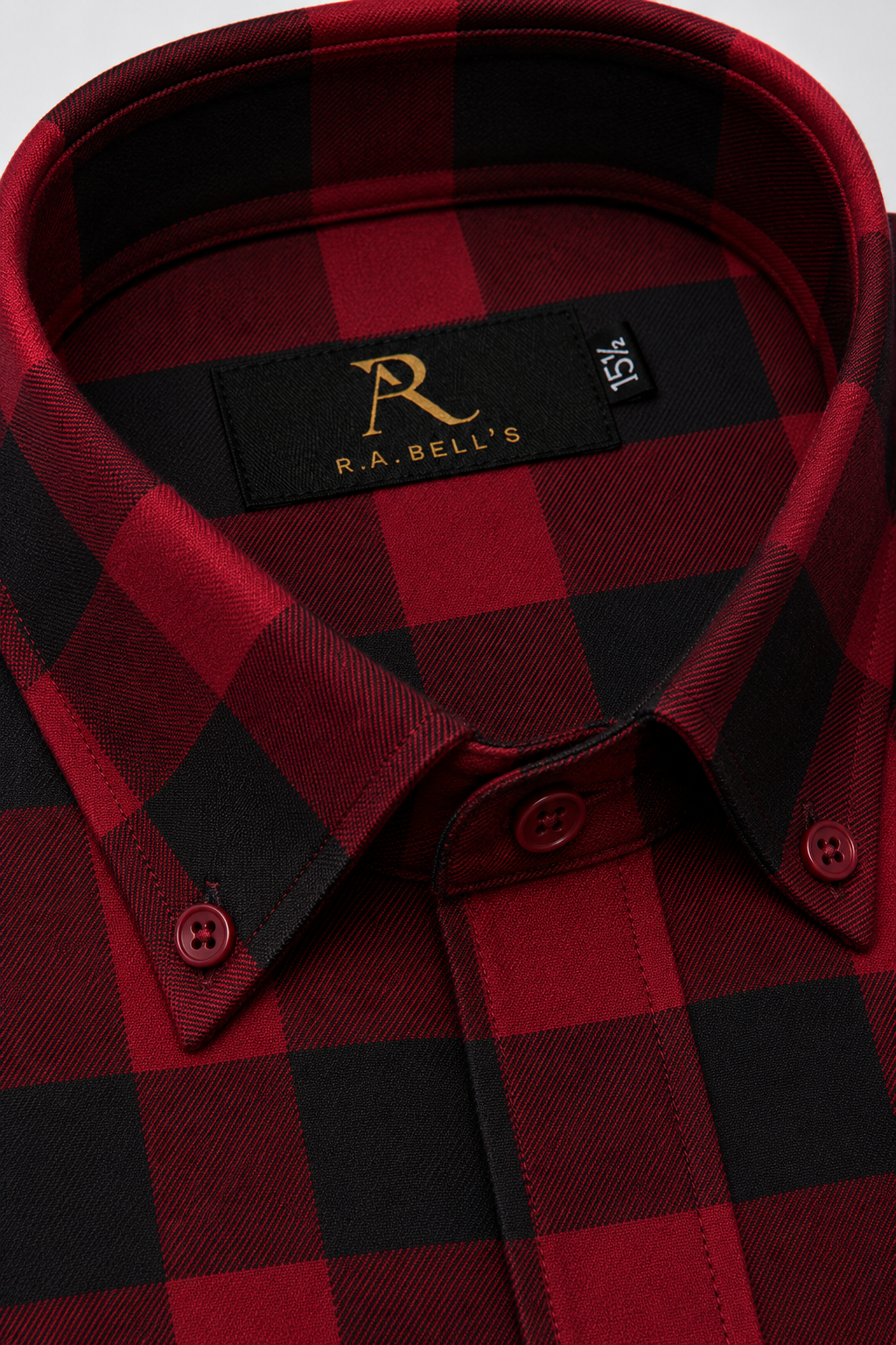 Red & Black Buffalo Check Shirt