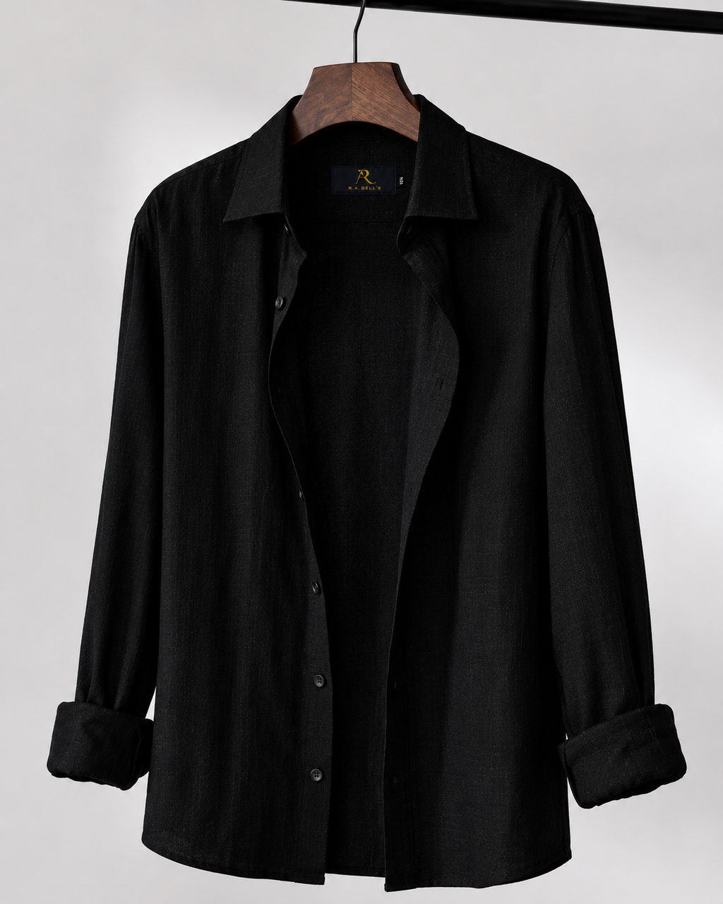 Black Linen Shirt