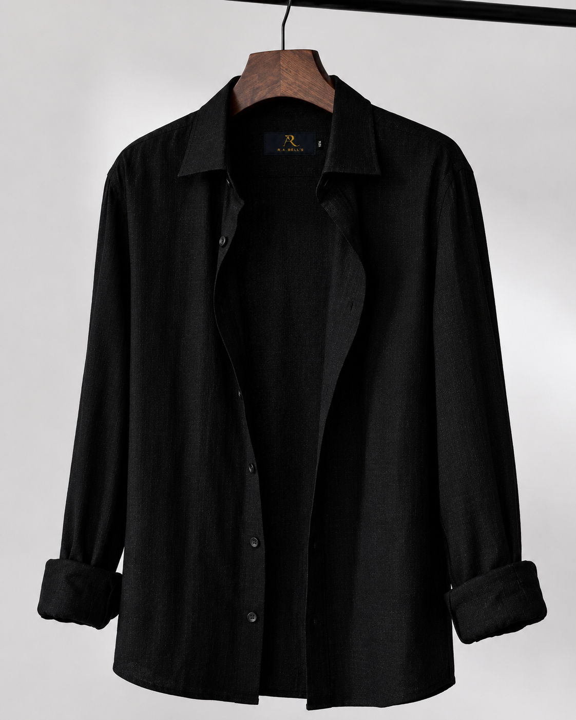 Black Linen Shirt