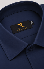 Navy Blue Plain Shirt